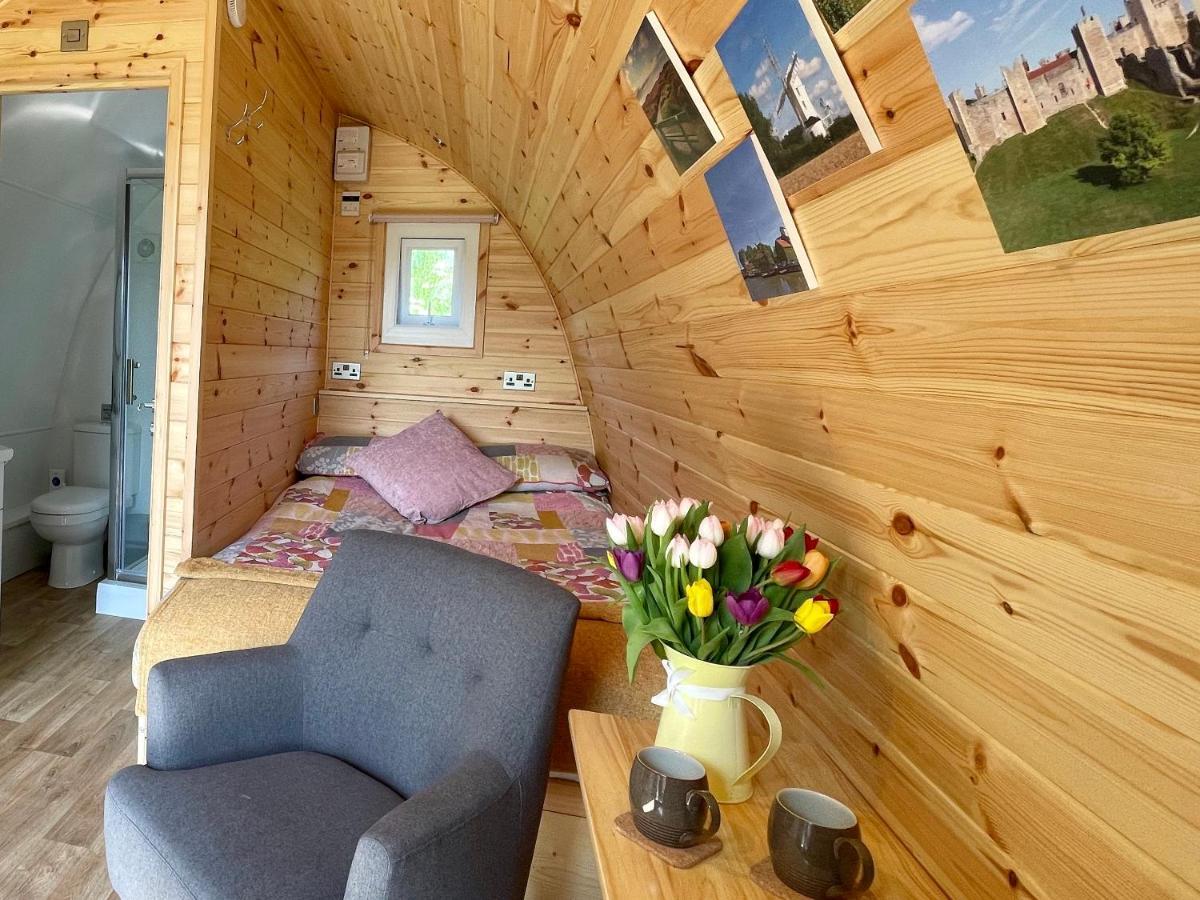 Waterpump Pod For 2 Adults With Ensuite In The Suffolk Countryside Badingham Zewnętrze zdjęcie